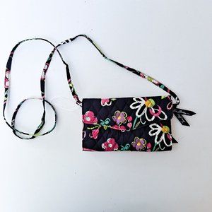Vera Bradley Retired Ribbons Wallet Crossbody